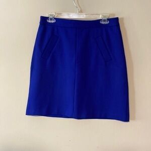 Mario Serrani size 6 blue skirt‎